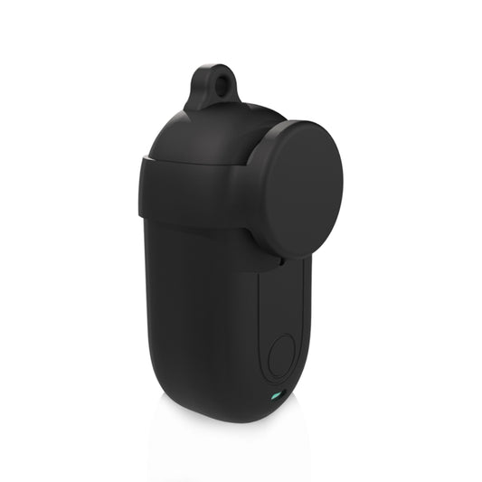 For Insta360 GO 3 PULUZ Camera Silicone Case with Lens  Cover (Black) - Case & Bags by PULUZ | Online Shopping South Africa | PMC Jewellery | Buy Now Pay Later Mobicred