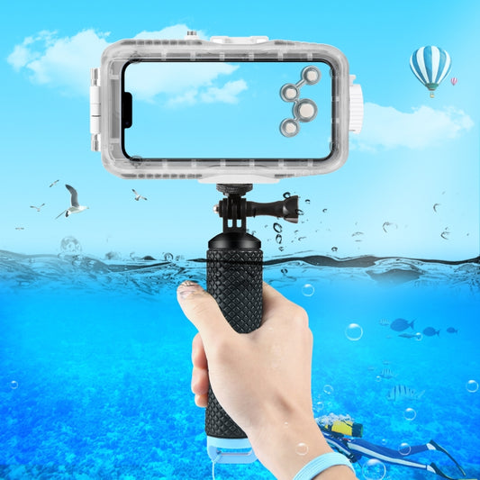 PULUZ Floating Handle Hand Grip Buoyancy Rods for Phones / Action Cameras (Black) - free shipping - PMC Jewellery - Order now!