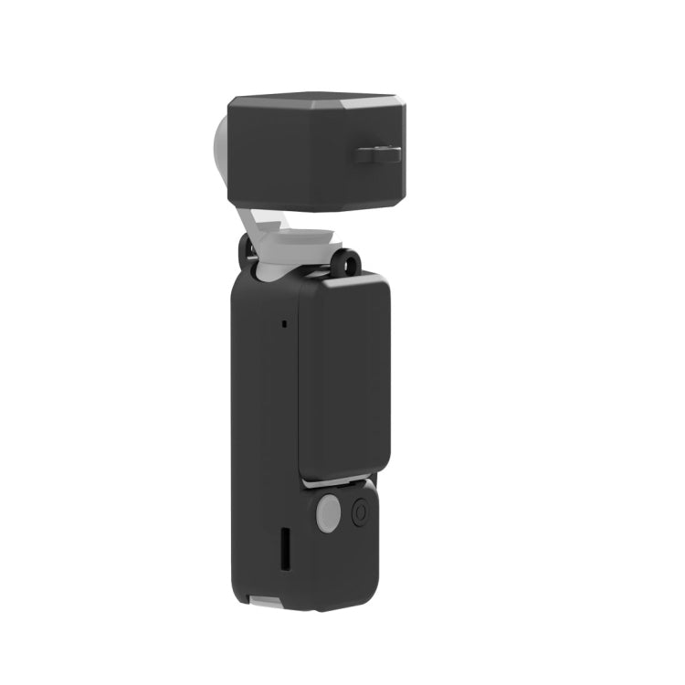 For DJI OSMO Pocket 3 PULUZ  3 in 1 Silicone Cover Case Set (Black) - free shipping - PMC TechLife - Order now!