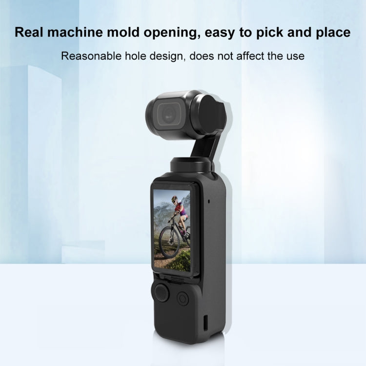 For DJI OSMO Pocket 3 PULUZ  3 in 1 Silicone Cover Case Set (Black) - free shipping - PMC TechLife - Order now!
