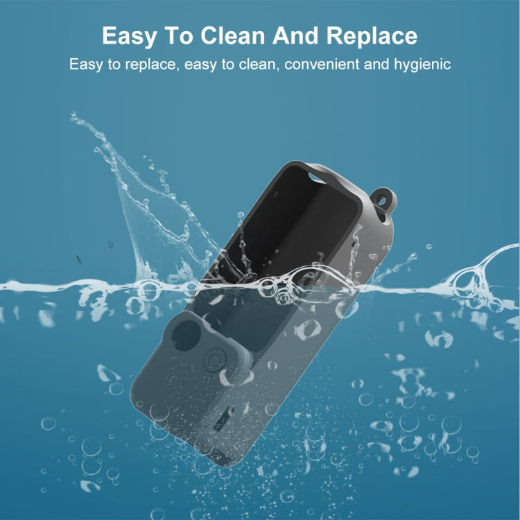 For DJI OSMO Pocket 3 PULUZ  3 in 1 Silicone Cover Case Set (Black) - free shipping - PMC TechLife - Order now!