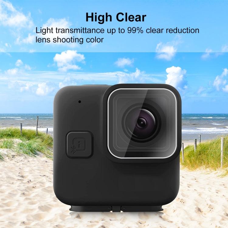 For GoPro Hero11 Black Mini PULUZ 2pcs Lens Tempered Glass Film(Transparent) - free shipping - PMC TechLife - Order now!