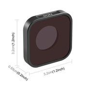 PULUZ Action Camera ND8 Lens Filter For GoPro Hero11 Black / Hero11 Black mini / HERO10 Black / HERO9 Black