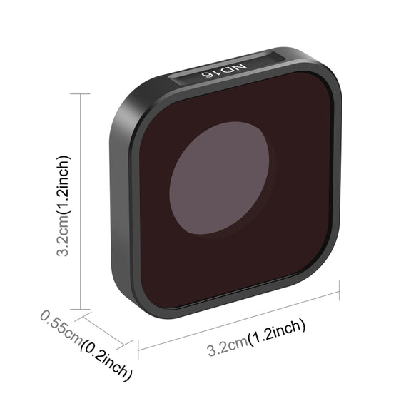 PULUZ Action Camera ND16 Lens Filter For GoPro Hero11 Black / Hero11 Black mini / HERO10 Black / HERO9 Black