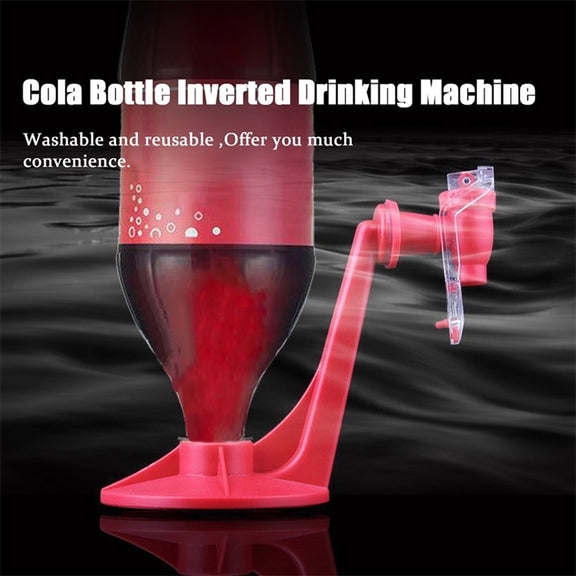 Refrigerator Fizz Saver Dispenser(Red)