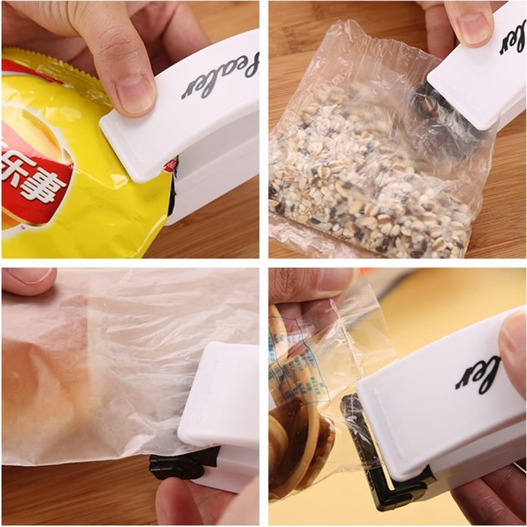 Multi-function Mini Portable Handy Plastic Bag Sealer Sealing Machine(White) - free shipping - PMC TechLife - Order now!