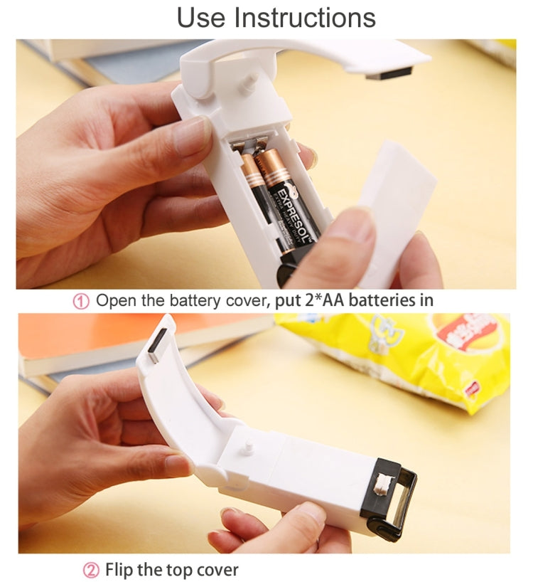 Multi-function Mini Portable Handy Plastic Bag Sealer Sealing Machine(White) - free shipping - PMC TechLife - Order now!
