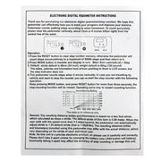 Multifunction Digital Electronic Pedometer Step Counter(Black)