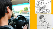 Car Vehicle Driver Safety Driving Alarms Sleepy Reminder Alert(Black)
