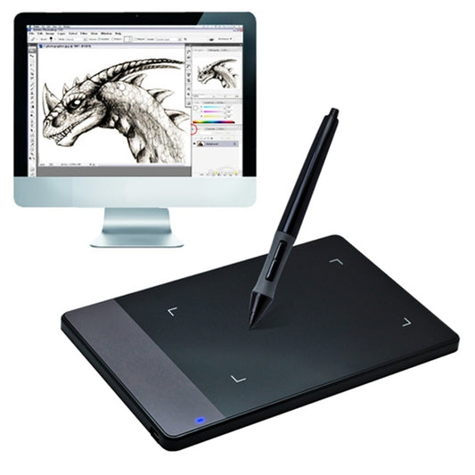 HUION 420 Portable Smart 4.0 x 2.23 inch 4000LPI Stylus Digital Tablet Signature Board with Digital Pen - free shipping - PMC Jewellery - Order now!