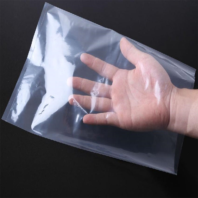 100 PCS Sealer Closer Machine Special Transparent Plastic Bag with Customized Logo & Design, Size: 23cm x 33cm - free shipping - PMC TechLife - Order now!