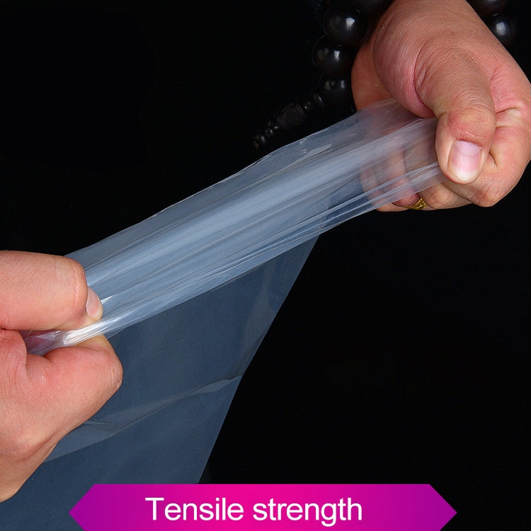 100 PCS Sealer Closer Machine Special Transparent Plastic Bag with Customized Logo & Design, Size: 23cm x 33cm - free shipping - PMC TechLife - Order now!