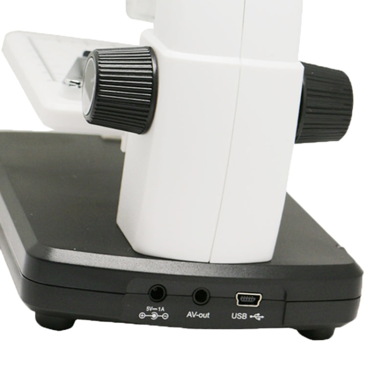 500X 5 Mega Pixels 3.5 inch LCD Standalone Digital Microscope with 8 LEDs, Support TF Card up to 32G (DMS-038M)(White) - free shipping - PMC Jewellery - Order now!