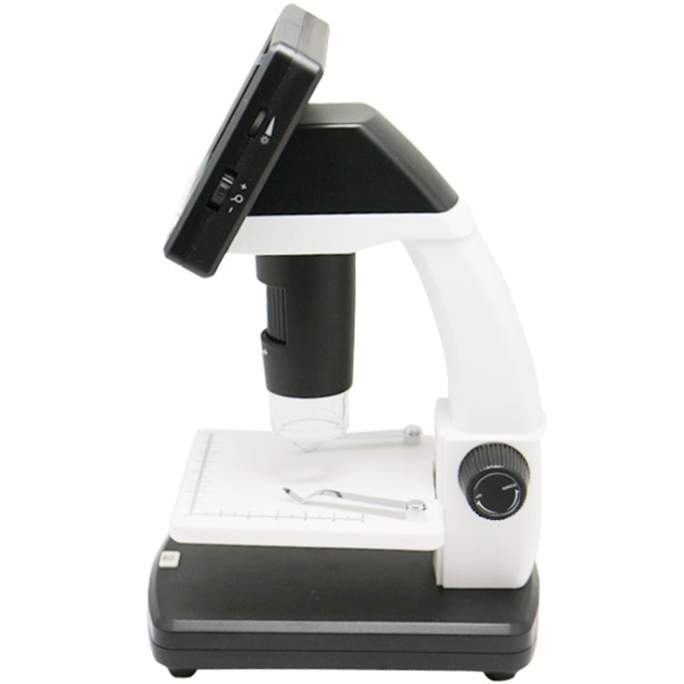 500X 5 Mega Pixels 3.5 inch LCD Standalone Digital Microscope with 8 LEDs, Support TF Card up to 32G (DMS-038M)(White) - free shipping - PMC Jewellery - Order now!