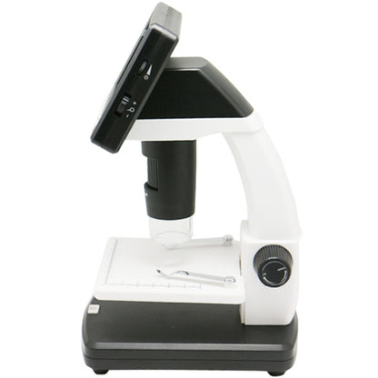 500X 5 Mega Pixels 3.5 inch LCD Standalone Digital Microscope with 8 LEDs, Support TF Card up to 32G (DMS-038M)(White) - free shipping - PMC Jewellery - Order now!