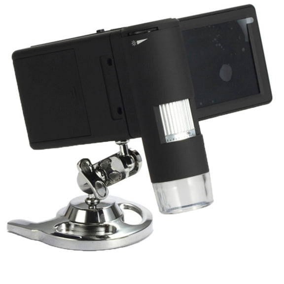 500X 5 Mega Pixels 3 inch LCD Handhold Digital Microscope with 8 LEDs (DMS-039M)