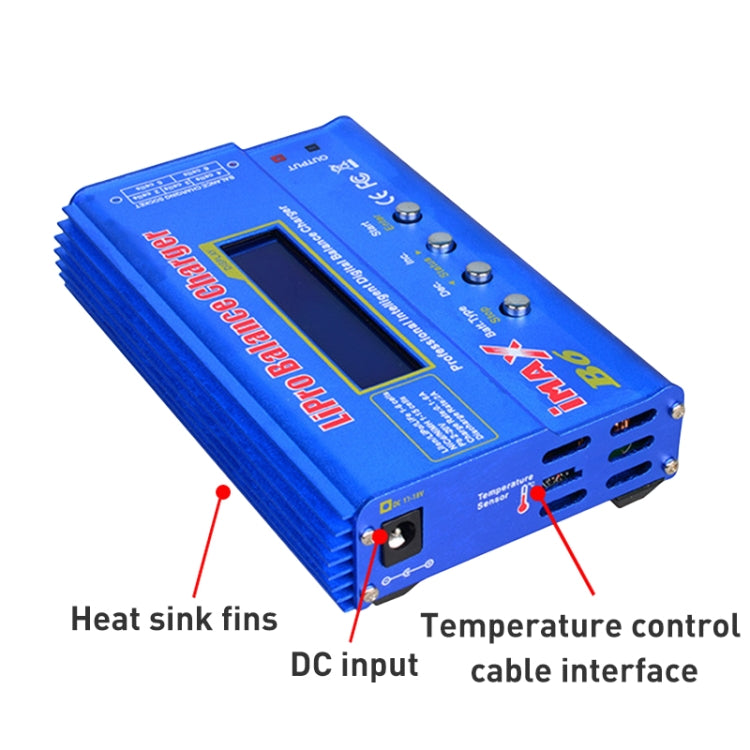 iMAX B6 Digital RC Lipo NiMH Battery Balance Charger(Blue) - free shipping - PMC Jewellery - Order now!