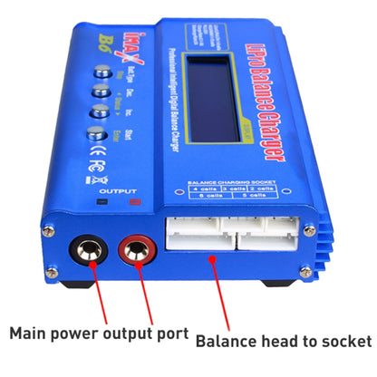 iMAX B6 Digital RC Lipo NiMH Battery Balance Charger(Blue) - free shipping - PMC Jewellery - Order now!
