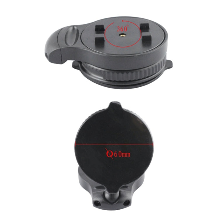 Universal Windshield 90 Degrees Rotation Car Holder, For iPhone, Galaxy, Sony, Lenovo, HTC, Huawei, and other Smartphones of width 75mm or Less) - Car Holders by PMC TechLife | Online Shopping South Africa | PMC TechLife