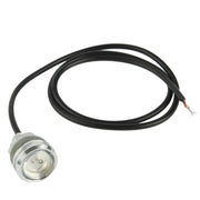 3W Water-resistant Eagle Eye Light Red LED Light for Vehicles, Cable Length: 60cm(Silver)