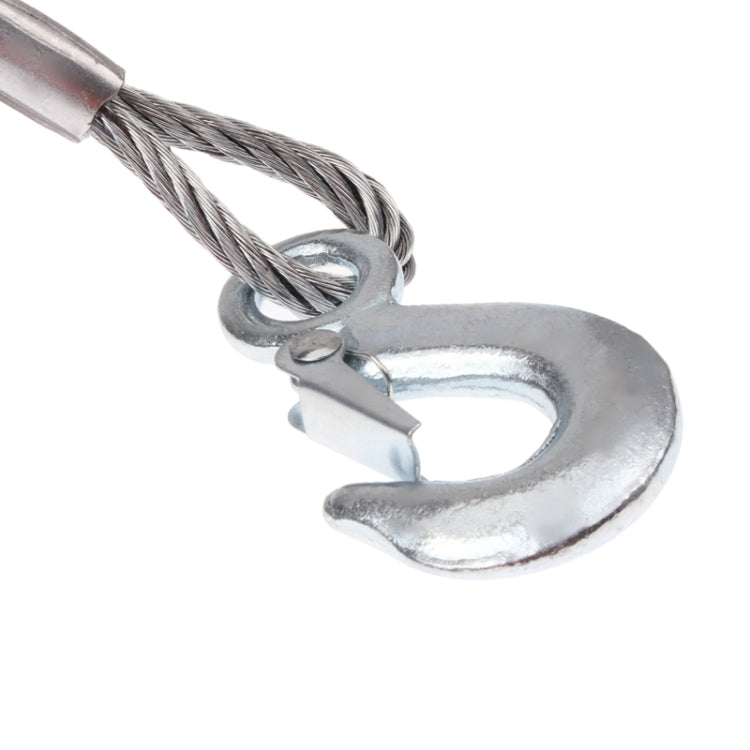 5 Tons Steel Vehicle Towing Cable Rope, Length: 4m(Blue) - Towing Bars by PMC TechLife | Online Shopping South Africa | PMC TechLife | Buy Now Pay Later Mobicred