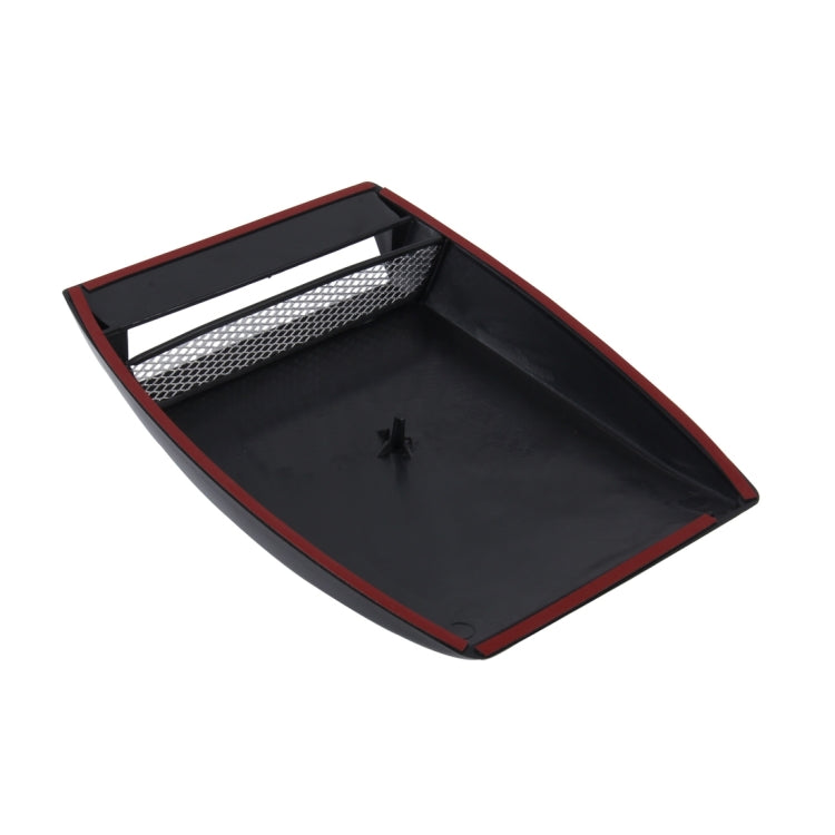 Car Turbo Style Air Intake Bonnet Scoop for Car Decoration(Black)