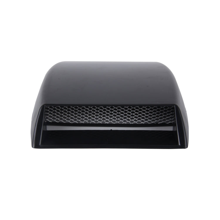 Car Turbo Style Air Intake Bonnet Scoop for Car Decoration(Black)