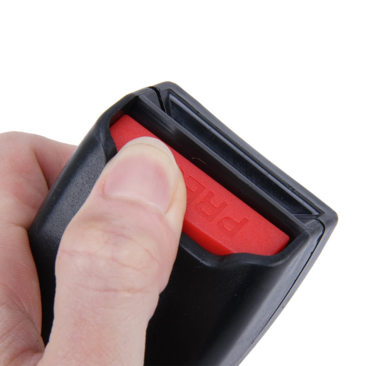 2 PCS Universal Car Seat Belt Extension Buckle(Black) - Seat Belts & Padding by PMC TechLife | Online Shopping South Africa | PMC TechLife