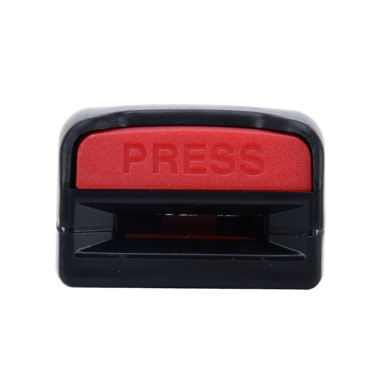 2 PCS Universal Car Seat Belt Extension Buckle(Black) - Seat Belts & Padding by PMC TechLife | Online Shopping South Africa | PMC TechLife