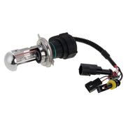 DC12V 35W H4-3 HID Xenon Light Single Beam Super Vision Water-resistant Head Lamp with One Cable, Color Temperature: 6000K, Pack of 2