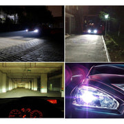DC12V 35W H4-3 HID Xenon Light Single Beam Super Vision Water-resistant Head Lamp with One Cable, Color Temperature: 6000K, Pack of 2