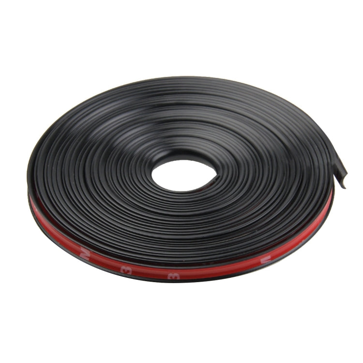 Universal Decorative Scratchproof Stickup 8M Flexible Car Wheel Hub TRIM Mouldings Decoration Strip(Black) - Decorative Strip by PMC TechLife | Online Shopping South Africa | PMC TechLife