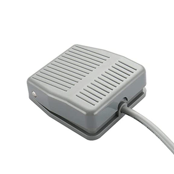 TFS-201 AC 250V 10 A Electric Power Plastic Foot Switch Power Pedal, Cable Length: 1m