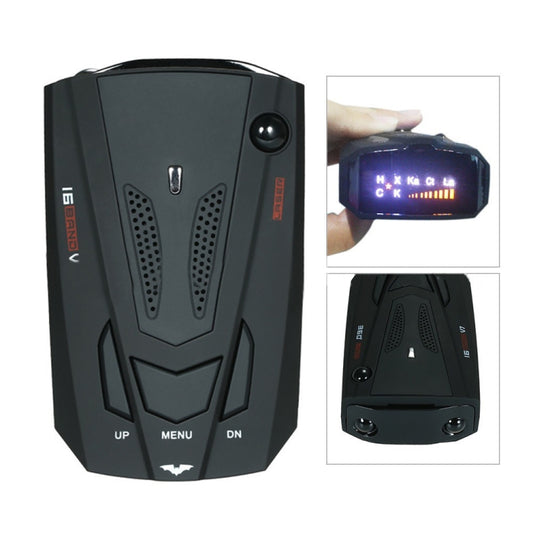 V7 Car Anti-Police Radar Detector 360 Protection Defense Laser Detection, Built-in Russian & English Voice Broadcast(Black) - Radar Detectors by PMC Jewellery | Online Shopping South Africa | PMC Jewellery | Buy Now Pay Later Mobicred