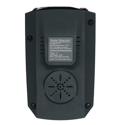 V7 Car Anti-Police Radar Detector 360 Protection Defense Laser Detection, Built-in Russian & English Voice Broadcast(Black) - Radar Detectors by PMC Jewellery | Online Shopping South Africa | PMC Jewellery | Buy Now Pay Later Mobicred