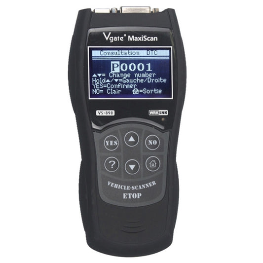 Vgate VS890 Professional Diagnostic Code Scanner Tool, Supported Multi Languages - free shipping - PMC Jewellery - Order now!