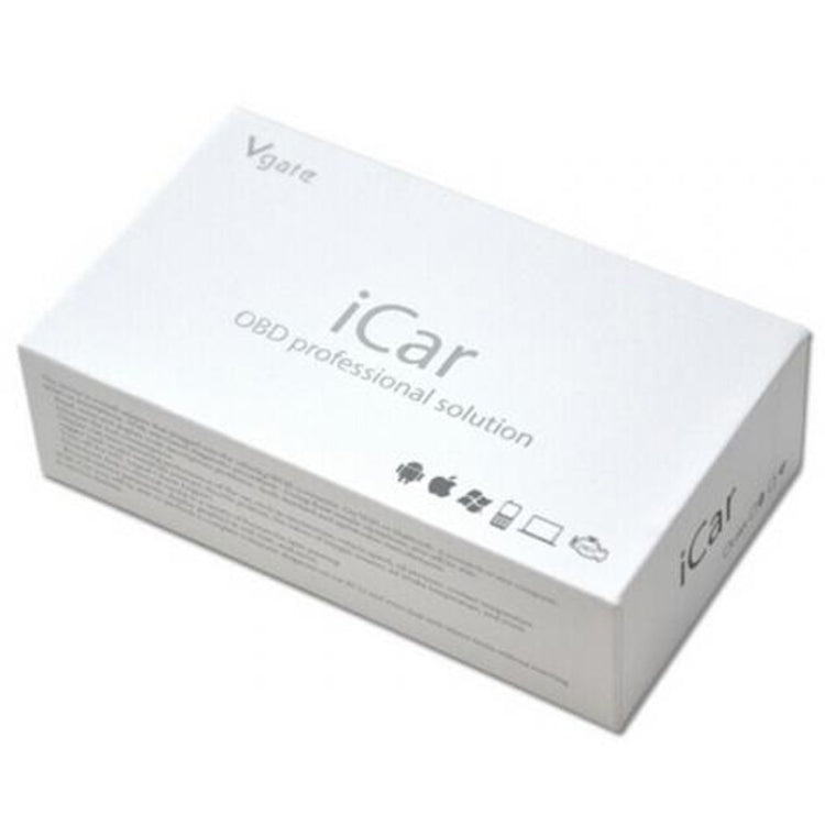 Super Mini Vgate iCar3 OBDII WiFi Car Scanner Tool, Support Android & iOS(Black) - free shipping - PMC Jewellery - Order now!