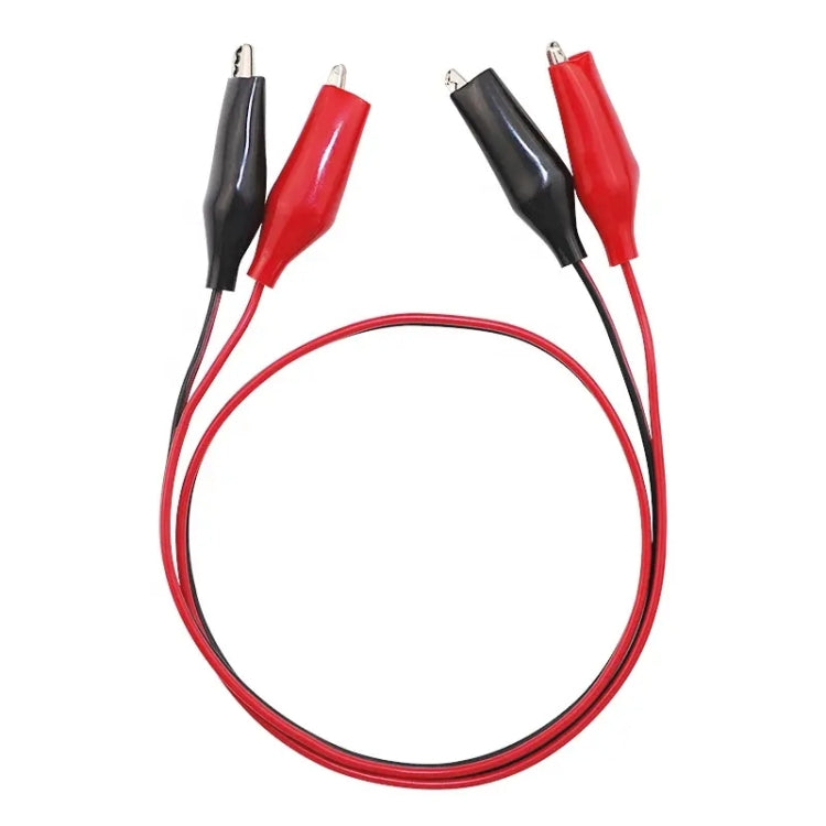 Dual End Alligator Test Lead Probe Clip Cable, Length: 75cm - free shipping - PMC TechLife - Order now!