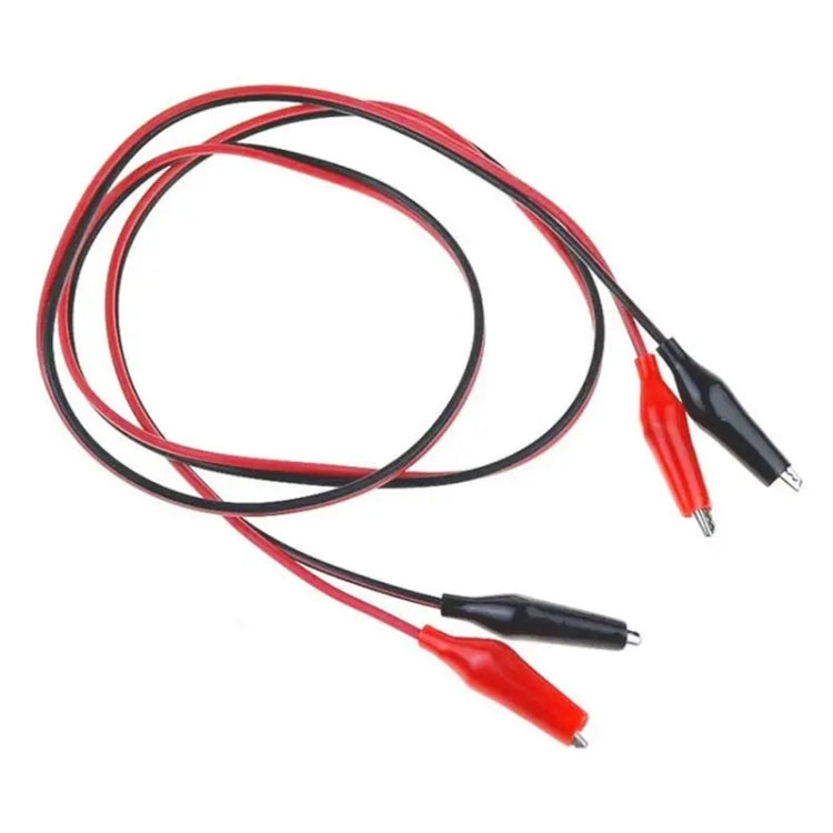 Dual End Alligator Test Lead Probe Clip Cable, Length: 75cm - free shipping - PMC TechLife - Order now!