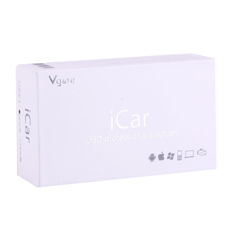 Vgate iCar II Super Mini ELM327 OBDII Bluetooth V3.0 Car Scanner Tool, Support Android OS, Support All OBDII Protocols(Orange + Black) - Code Readers & Scan Tools by Vgate | Online Shopping South Africa | PMC Jewellery | Buy Now Pay Later Mobicred