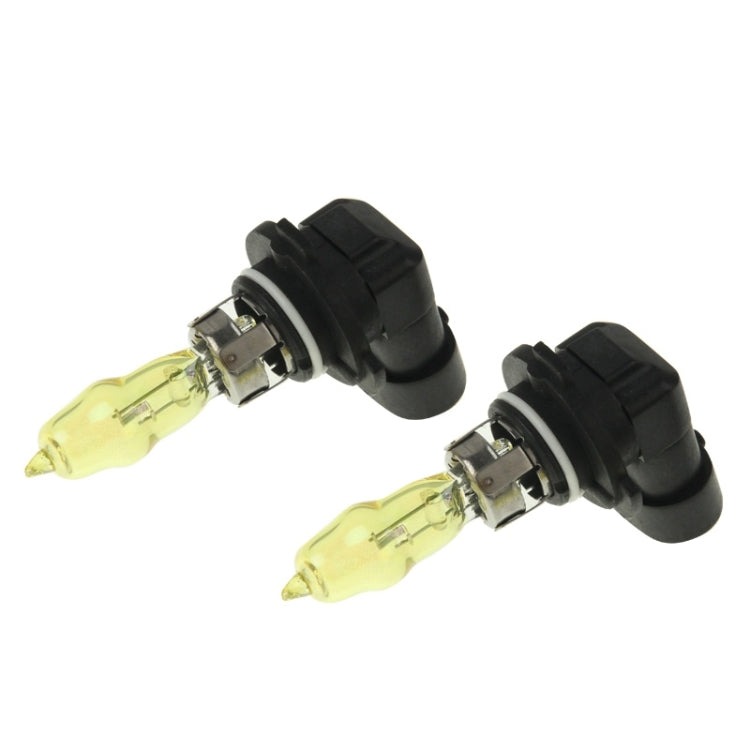 2 X 9005 HOD Halogen Bulbs 12V 100W 2400 LM 3500K Yellow Light Headlights - Halogen Lights by PMC TechLife | Online Shopping South Africa | PMC TechLife