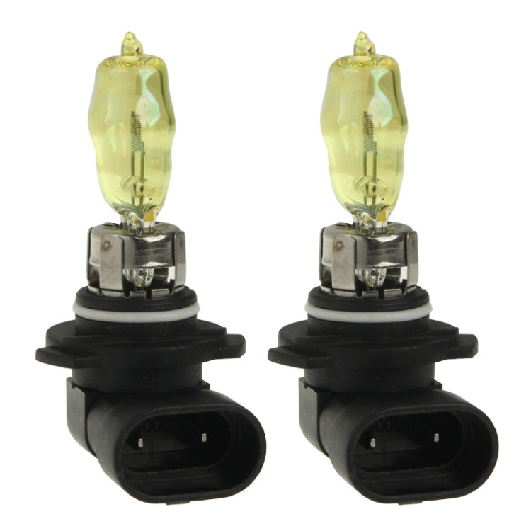 2 X 9005 HOD Halogen Bulbs 12V 100W 2400 LM 3500K Yellow Light Headlights - Halogen Lights by PMC TechLife | Online Shopping South Africa | PMC TechLife