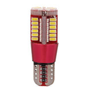 2 PCS T10 5W 285LM White Light 57 SMD 4014 LED Error-Free Canbus Car Clearance Lights Lamp, DC 12V