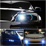 2 PCS  22.5mm 1.5W 150LM Red Light 3 LED SMD 5630 Spotlight Eagle Eye Light Daytime Running Light for Vehicles