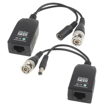 1-CH Passive Power & Video Balun Connector - free shipping - PMC Jewellery - Order now!