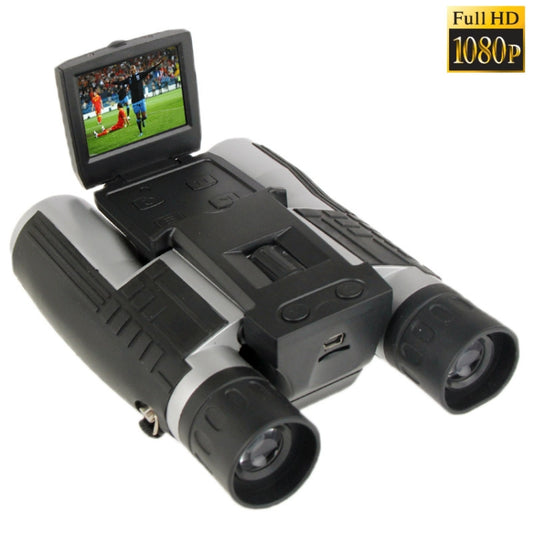 2.0 inch TFT LCD 5MP 12 x 32 Zoom Telescope Binocular Digital Camera(Black) - free shipping - PMC Jewellery - Order now!