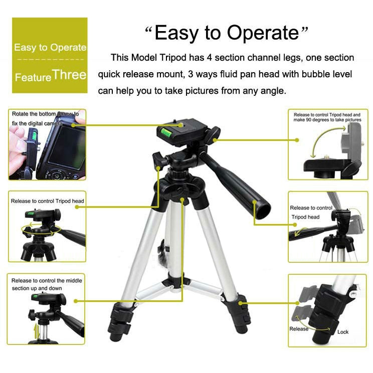 Digital-Video-Photo Tripod - free shipping - PMC TechLife - Order now!