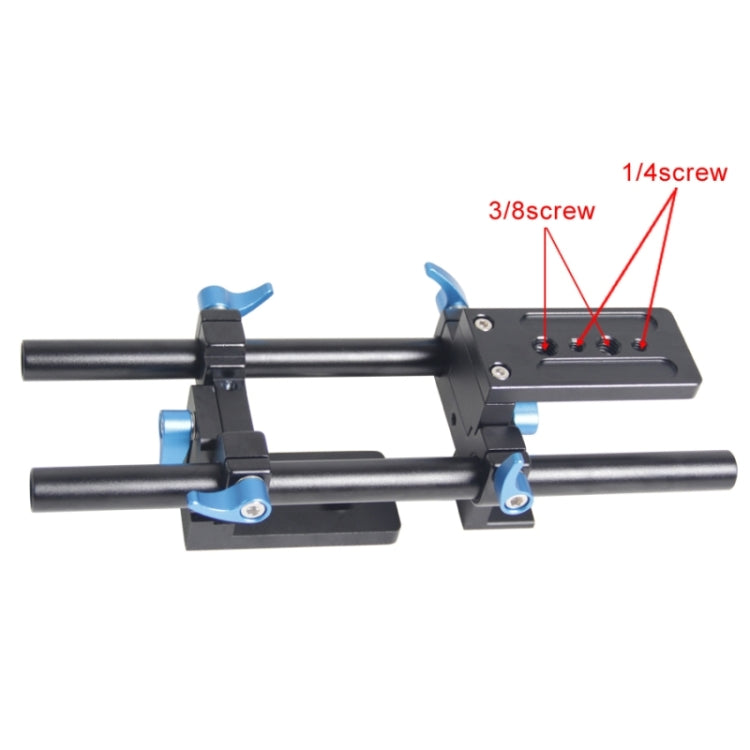 YEANGU YLG1005A 15mm Quick Release Rail Rod for SLR Cameras - Camera Slider by YELANGU | Online Shopping South Africa | PMC Jewellery | Buy Now Pay Later Mobicred