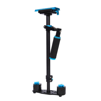 YELANGU 38.5-61cm Carbon Fiber Handheld Stabilizer for DSLR & DV Digital Video & Cameras, Capacity Range 0.5-3kg(Blue) - free shipping - PMC Jewellery - Order now!