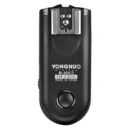 2 PCS YONGNUO RF603C II FSK 2.4GHz Wireless Flash Trigger with C1 Shutter Connecting Cable - free shipping - PMC Jewellery - Order now!